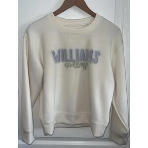 New Williams College Women's Crewneck Sweatshirt Size XS